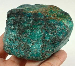 732Ct High-hardness Spiderweb Turquoise Rough Specimen YKM6838 - Imagen 1 de 3