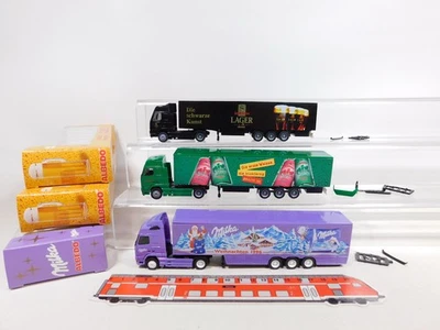 Albedo H0 1:87 3X Camion Volvo: Natale 1996+Magazzino+Bianco Mint+Box #DE335-0,5 - Immagine 1 di 4