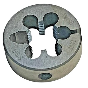 5/8"-18   UNF HSS ROUND ADJUSTABLE DIE MADE IN POLAND - Picture 1 of 5