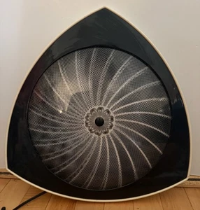 VTG 90s Rabbit Tanaka Lumaseries Cyberspace Psychedelic Kinetic Motion Wall Art - Picture 1 of 12