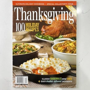 Thanksgiving Holiday Recipes Magazine Classic Casseroles Sides Desserts 2024 - Picture 1 of 4