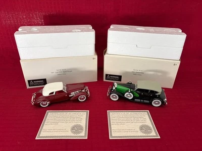 Museo Nacional del Motor Como Nuevo 1934 Duesenberg y 1937 Cord 812 Supercargador A++ Foto 1 de 4