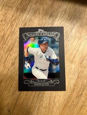 Derek Jeter 2015 Topps Gallery of Greats Holo New York Yankees - Image 1 of 2