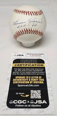 Harmon Killebrew Signed Rawlings Official American League Baseball JSA COA A8 - Image 1 of 3