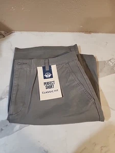 Pantalón Corto Dockers Perfect Calce Clásico - Gris - Talla 31 - Imagen 1 de 4