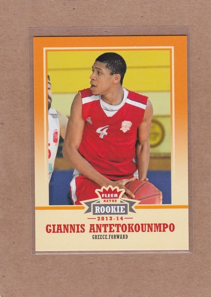 Fleer Giannis Antetokounmpo Rookie #41 2013-14 casi nuevo o mejor *A39778 Foto 1 de 1
