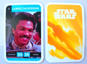 CARTE STAR WAR  LECLERC 2018  - N°9 LANDO CALRISSIAN - Picture 1 of 1
