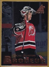 1997-98 Pinnacle Inside Coach's Collection #7 Martin Brodeur - New Jersey Devils