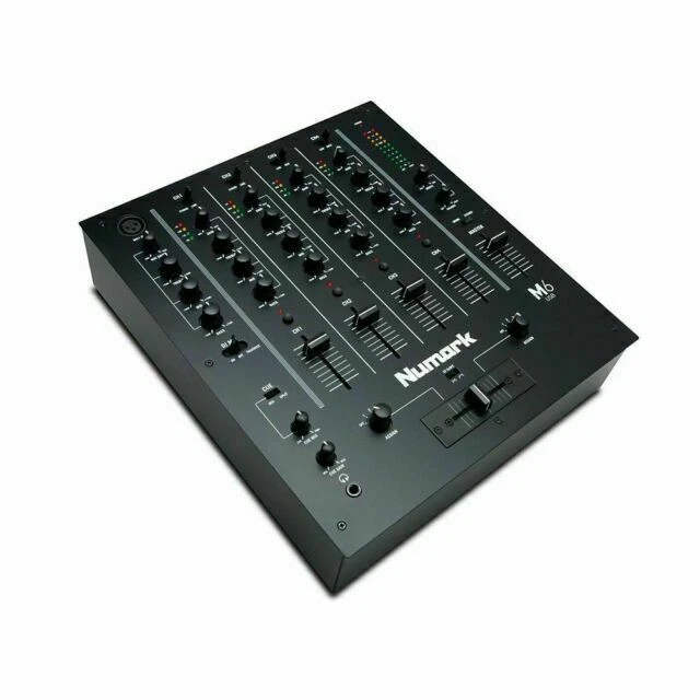 Numark M6USB 4-Channel DJ Mixer - Black