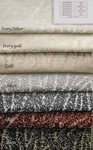 Beaconsfield Metallic Embroidery Jacquard Fabric, 57" in width, | Home Decor - Picture 1 of 21