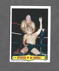 George "The Animal" Steele 1985 Topps Wrestloing #37 - Picture 1 of 2