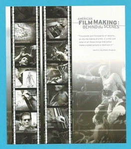 3772 US ...Film Making behind the Scenes.. .Never Hinged Sheet issued year 2003 - Picture 1 of 2