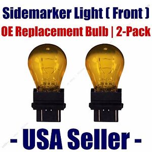 Sidemarker (Front) Light Bulb 2pk Fits Listed Freightliner Vehicle 3457NA/3357NA