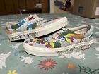 Vans Era Off the Wall Mens 6  Womens 7.5 Save Our Planet" World Map Sneakers
