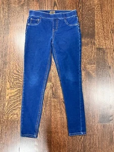 Mädchen Kinder Justice einfarbig blau mittelhohe Legging Jegging Größe 16 - Bild 1 von 5
