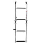 Stainless Steel 4 Step Folding Double Step Ladder Telescopic Boat Ladder Pontoon