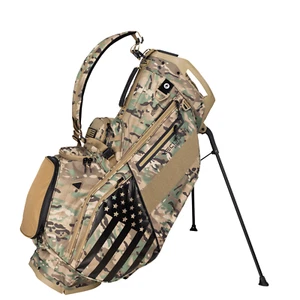 Sun Mountain 2025 C-130 Hybrid 15-Way Divided Golf Stand Carry Bag - SAND CAMO - Picture 1 of 7