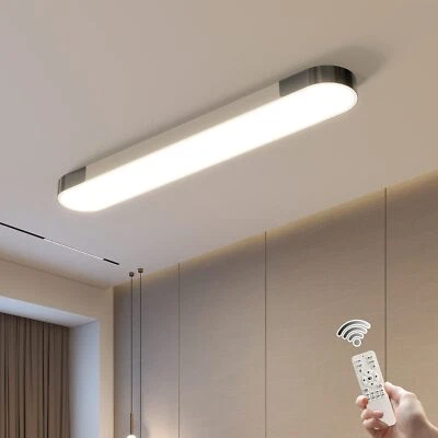 GANEED 100cm Dimmable LED Ceiling Light with Remote for Living Room Kitchen Dining Room