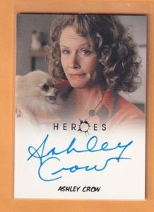 Heroes Archives 2010 autograph card Ashley Crow -  Sandra Bennet - Picture 1 of 2