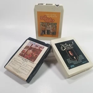 Lot 8 Track Tapes Set of 3 Dave & Sugar - Churchmen - Sedaka. Listen- Works! - Picture 1 of 6