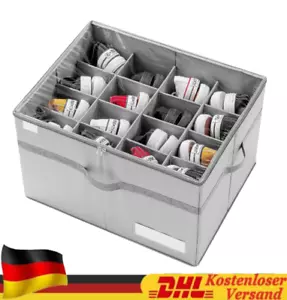 Schuhaufbewahrung, Faltbar Schuhschrank aus Stoff, Schuhregal 16 Fächer DHL - Bild 1 von 7