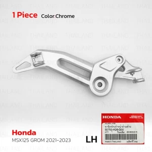 OEM Pair Of Foot Rest Bracket Fits For Honda MSX125 Grom 2021-2023 50700-K26-G00 - Bild 1 von 4