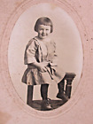 Vintage 1940 Foto Porträt des kleinen Kindes Kind 4 3/4"" x 3 1/4"" PA-36