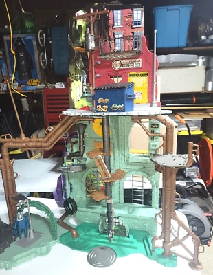 Juego TMNT 2012 Secret Sewer Lair 99 % completo Nickelodeon Ninja Turtles Foto 1 de 4