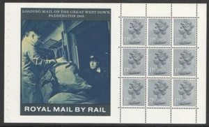 Scheibe DP86 / X852m fehlt gelb aus DX7 1986 British Rail Prestige Booklet - Bild 1 von 1