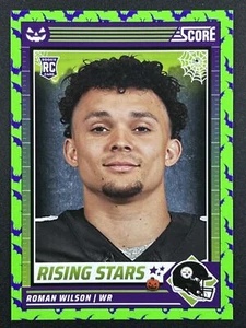 ROMAN WILSON RC 2024 Score-A-Treat #43 Rising Stars Bats Parallel Steelers - Picture 1 of 2