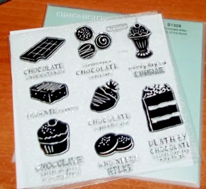 CTMH S1308 CHOCOLATE AFFAIR ~ DEATH BY CHOCOLATE..., SUNDAE - Picture 1 of 4