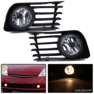 Fit For 2004-2009 Toyota Prius Front Bumper Fog Lights Driving Lamps W/Switch - Picture 1 of 12