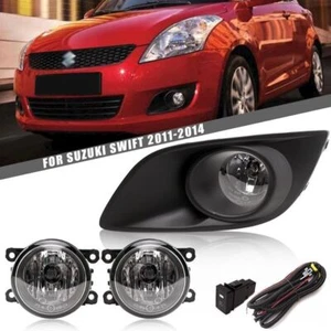 For Suzuki Swift 11- Halogen Fog Light Bumper Frame Cover Daytime Running Light - Bild 1 von 10