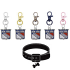 Collier étiquette d'animal de compagnie New York Rangers charme hockey chat - choisissez votre couleur
