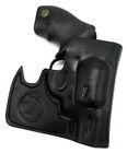 CEBECI Front Pocket Black Leather Concealment Holster for TAURUS 85 REVOLVER 2"