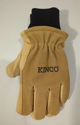Luvas Kinco - Forradas resistentes premium grão e camurça pele de porco luva de esqui - Imagem 1 de 4