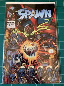 IMAGE COMICS: SPAWN #13 CASI NUEVO+ (Todd McFarlane) Embolsado y Embarcado/Mailer Gemini - Imagen 1 de 2