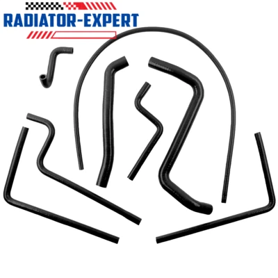 8Pcs For 1994-1996 Caprice/ Impala SS/ Roadmaster/Fleetwood 5.7L V8 Coolant Hose — 第 1/4 张图片