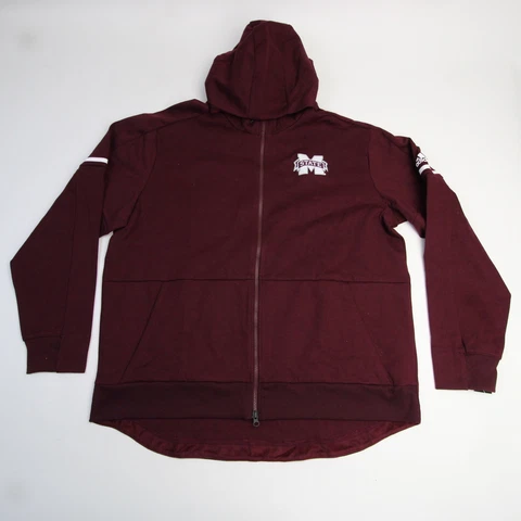 Mississippi State Bulldogs adidas Jacket Men's Maroon New Cover
