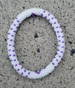 Roll-On Hodgkin's Lymphoma Awareness Bracelet - Picture 1 of 4