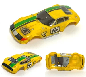 1976-81 Aurora AFX G-Plus Slot Car FERRARI DAYTONA COUPE 1736 NUR KÖRPERLÄUFER - Bild 1 von 2