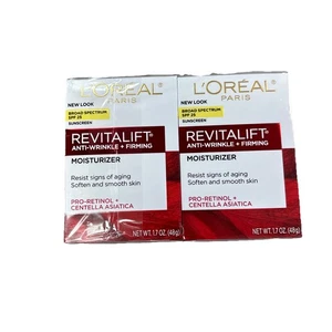 2x L'Oréal Paris Revitalift Anti-Wrinkle + Firming Day Cream SPF 25 1.7 oz - Picture 1 of 5