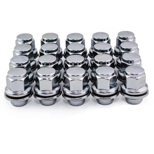 M12 x 1.5, 21mm Hex Flat Seat for Toyota Alloy Wheel Nuts pack 4,20 - Picture 1 of 11