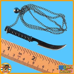 Ninja Assassin - Cuchillo de cadena de metal - Figuras de acción Crazy Owners escala 1/6 - Imagen 1 de 5
