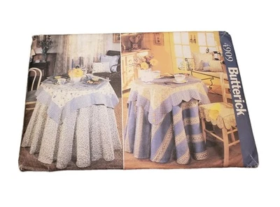 Butterick 4909 Home Accessories Pattern - Pillow Covers, Table Linens, Chair - Image 1 of 2