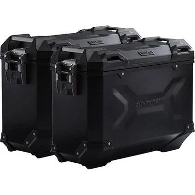 TRAX ADV Aluminum Case System Black for BMW F 650 GS '99-'12 KFT.07.094.70000/B - Image 1 of 4