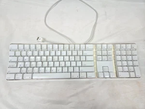 Teclado USB con cable Apple A1048 - blanco - Imagen 1 de 5