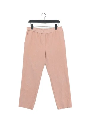 Jigsaw Women's Suit Trousers UK 12 Pink Polyester with Polyamide Dress Pants - Image 1 of 4