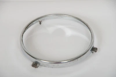 Genuine BMW E23 E24 E28 E30 Headlamp frame. Chromed 63121362477 - Image 1 of 2