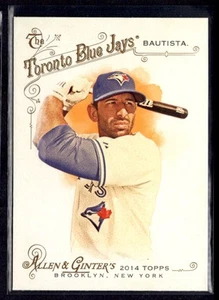 2014 Topps Allen & Ginter Jose Bautista Toronto Blue Jays #185 - Picture 1 of 2